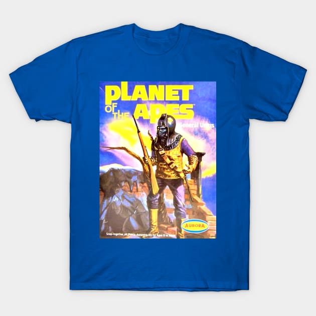 Vintage Aurora Model Kit Box Art - Planet of the Apes T-Shirt by Starbase79
